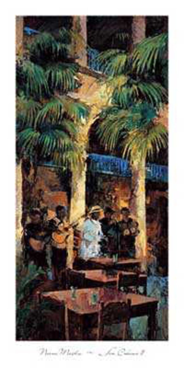 Son Cubano II Art Print by Noemi Martin - Vibrant 34 x 24 Cuban Wall Art Decor
